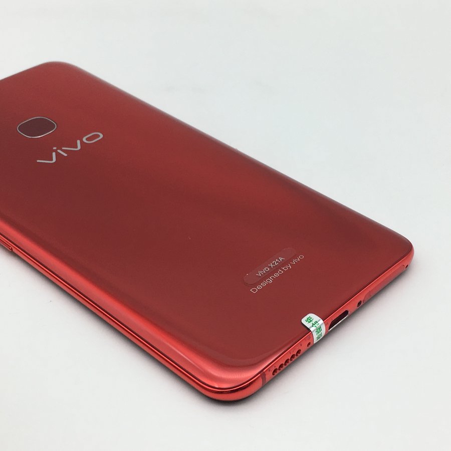 vivo【vivo x21】全网通 红色 64g 国行 8成新 真机实拍