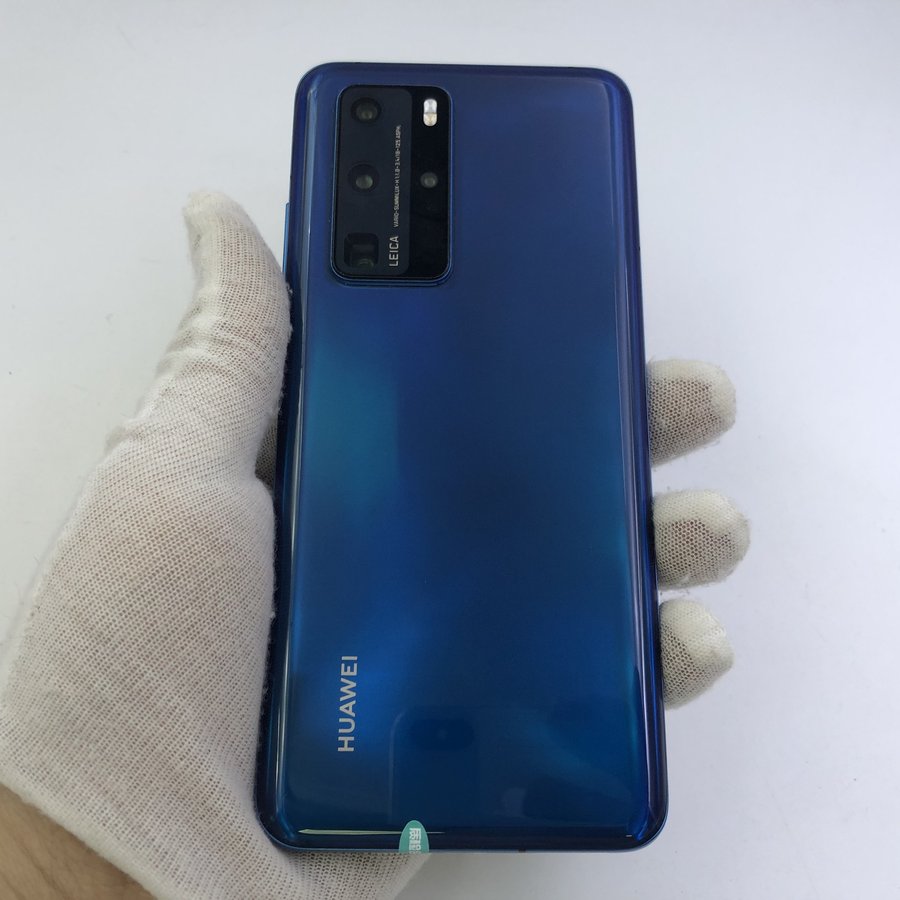 华为p40pro5g5g全网通深海蓝8g128g国行95新