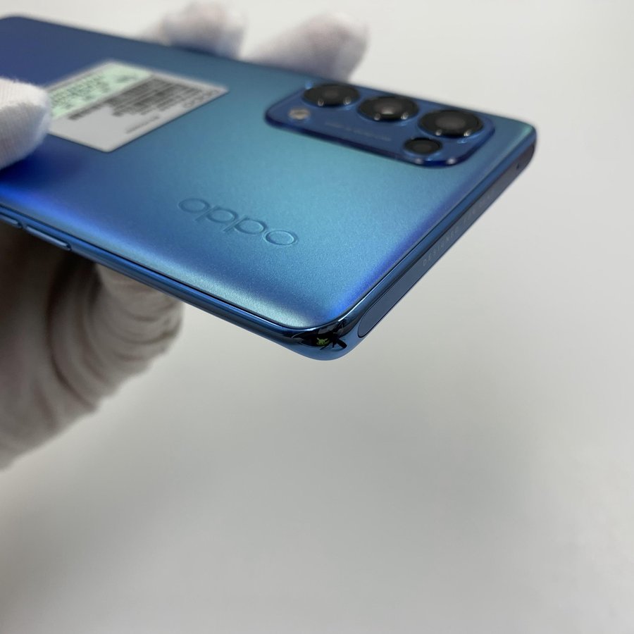 opporeno5pro5g全网通极光蓝12g256g国行95新真机实拍