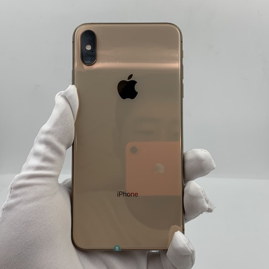 苹果iphonexsmax全网通金色256g国行99新