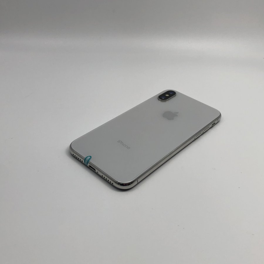 苹果【iphone x】全网通 银色 64g 国行 9成新