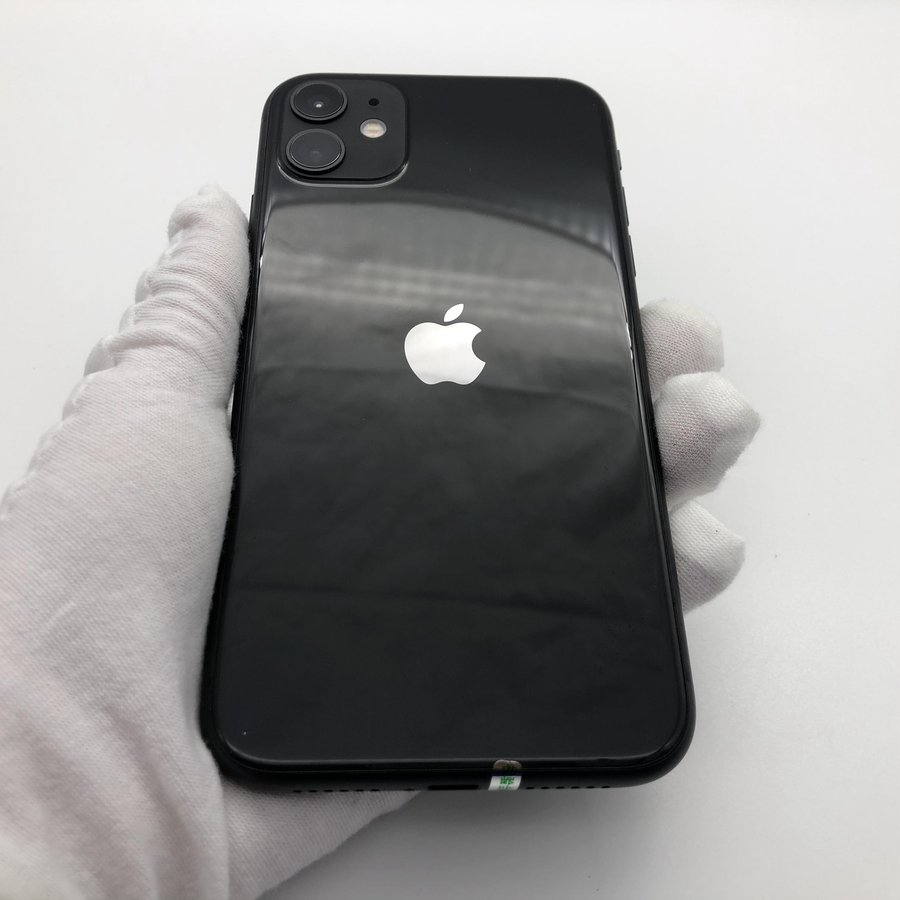 iphone11黑色正面,iphone11黑色 苹果iphone11全网通黑色64g国行95新真机实拍