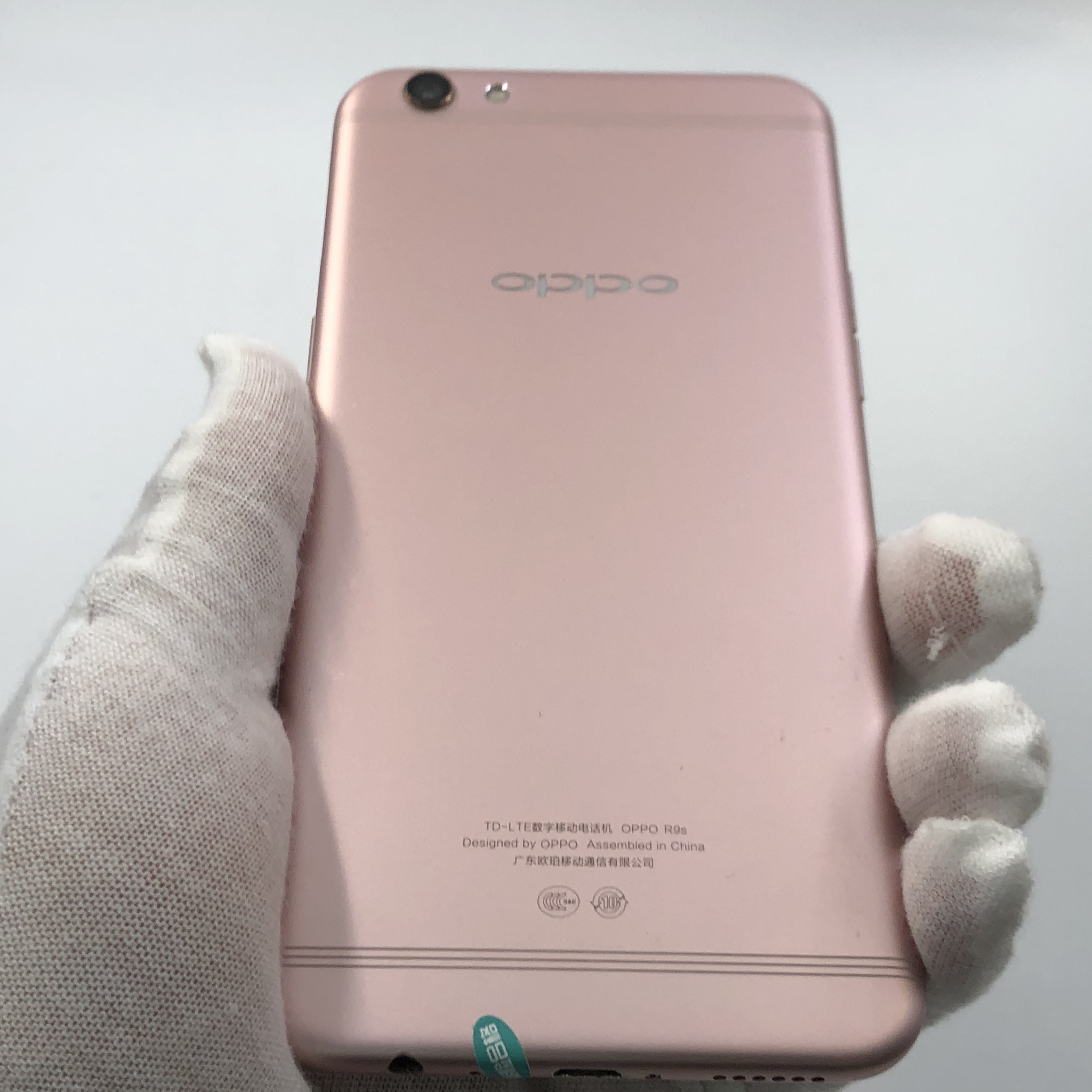 oppo【r9s】全网通 玫瑰金 64g 国行 8成新