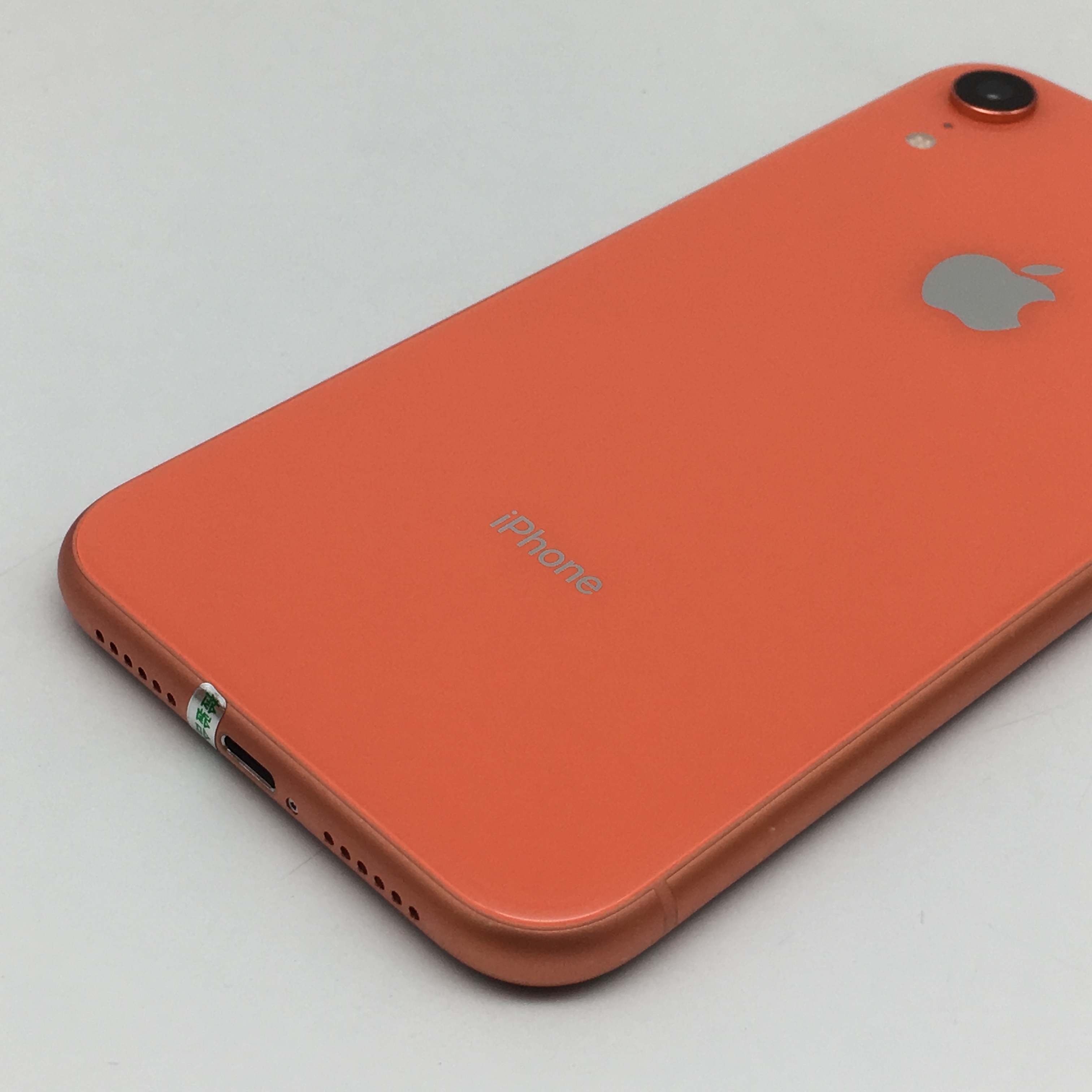 苹果【iphone xr】全网通 珊瑚色 128g 国行 8成新 真机实拍