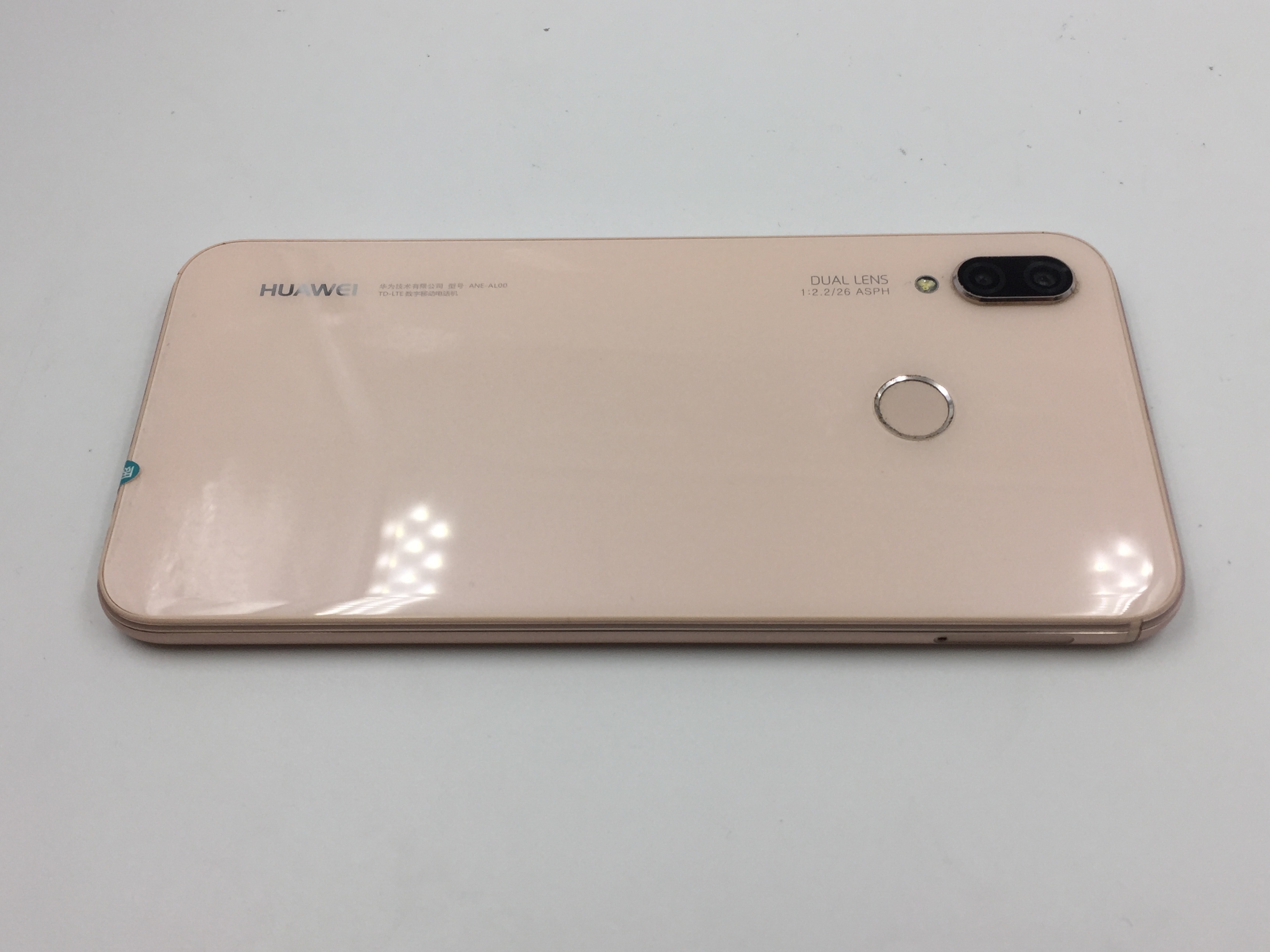 华为【nova3e】全网通 粉色 128g 国行 9成新
