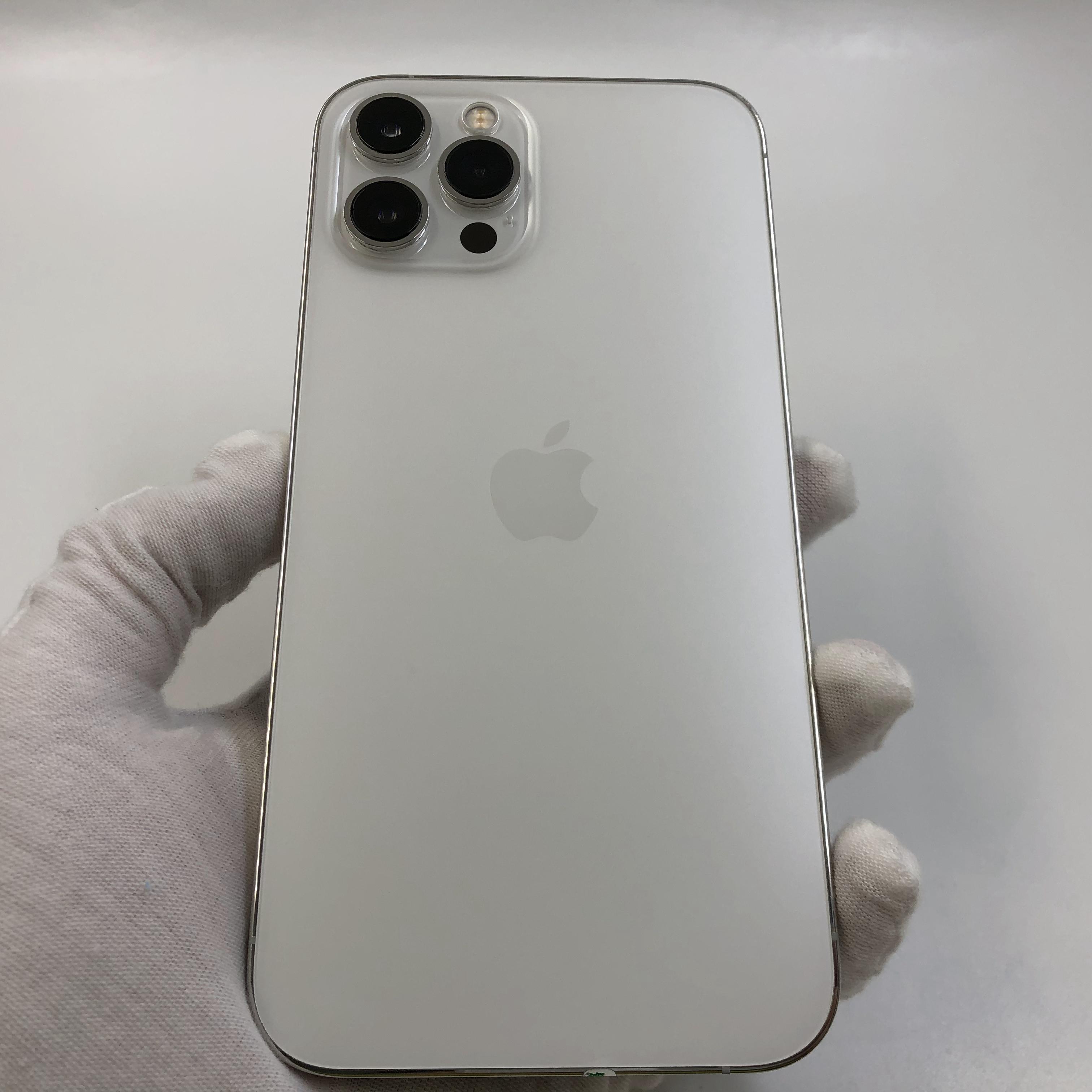 苹果【iphone 12 pro max】5g全网通 银色 128g 国行
