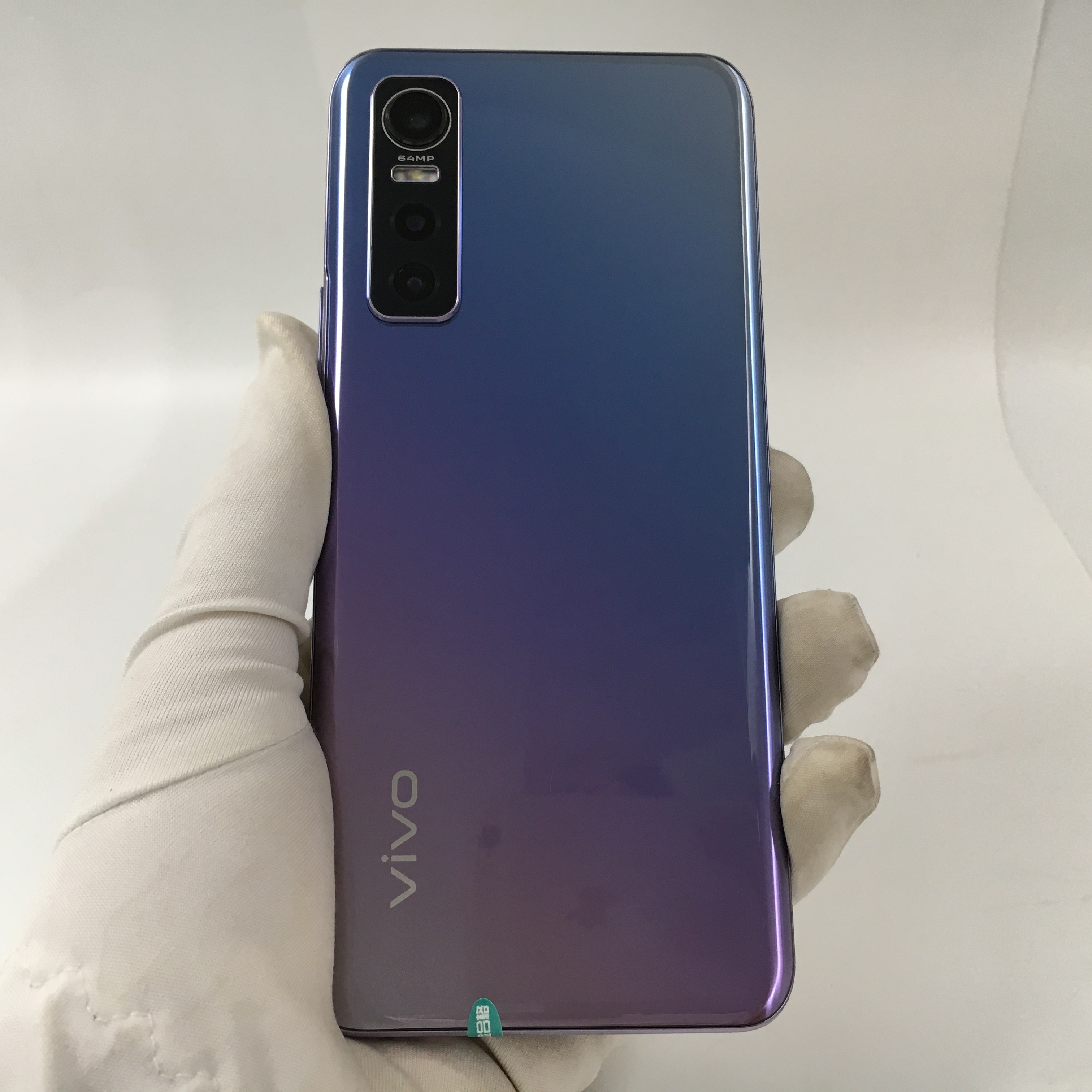 官方质检95成新 5g全网通 8g/128g 国行 银月 vivo s7e 5g