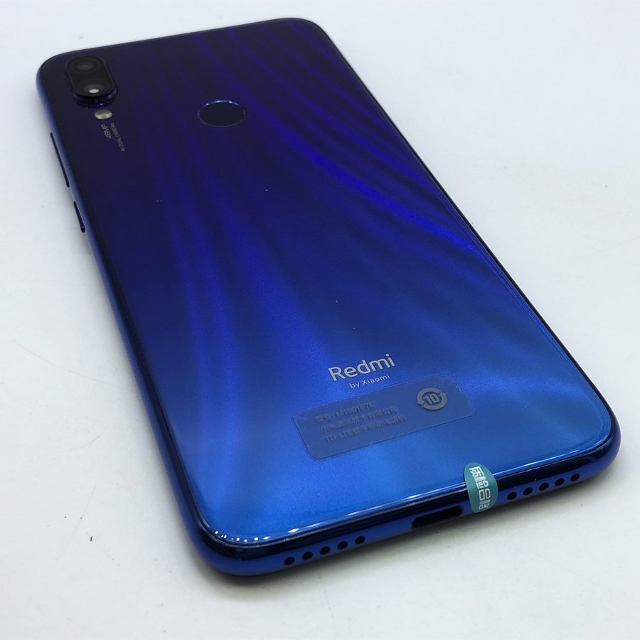 小米红米note7全网通梦幻蓝6g64g国行9成新