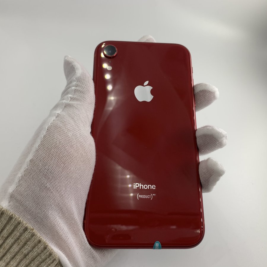 苹果iphonexr4g全网通红色64g国行9成新