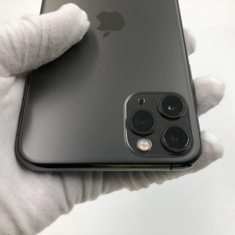 苹果iphone11promax4g全网通深空灰64g国行9成新真机实拍