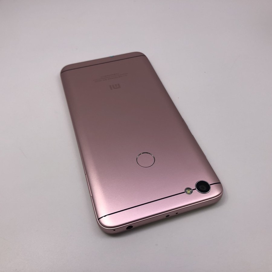 小米红米note5a后置指纹识别全网通粉色32g国行8成新
