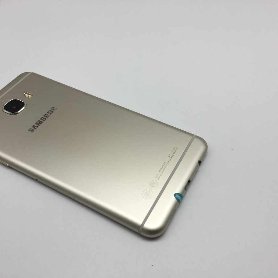 三星【galaxy c7】全网通 金色 64g 国行 9成新