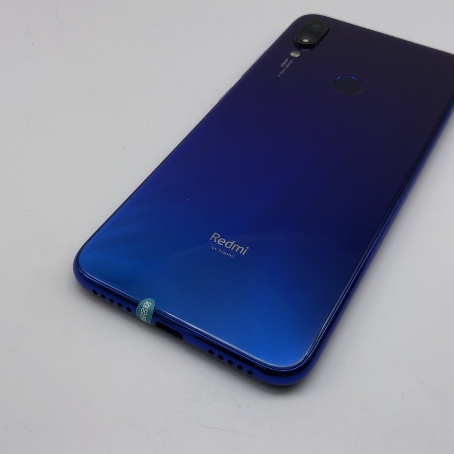 小米红米note7全网通梦幻蓝4g64g国行7成新