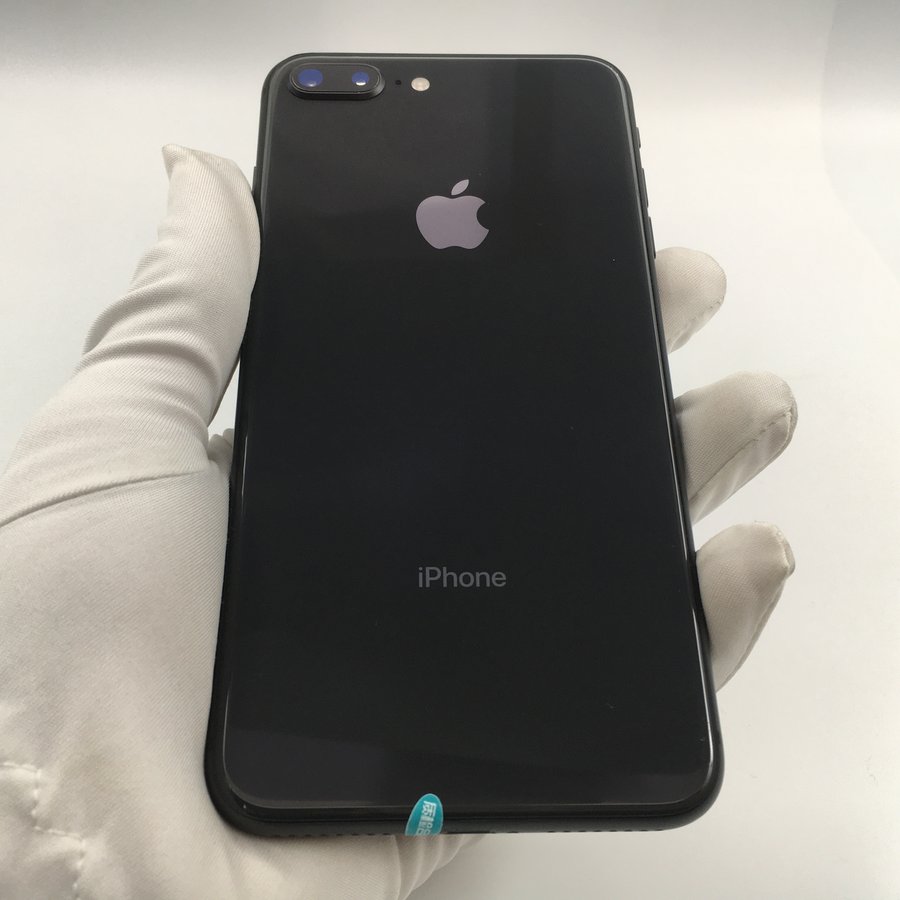 苹果【iphone 8 plus】4g全网通 深空灰 128g 国行 8成新