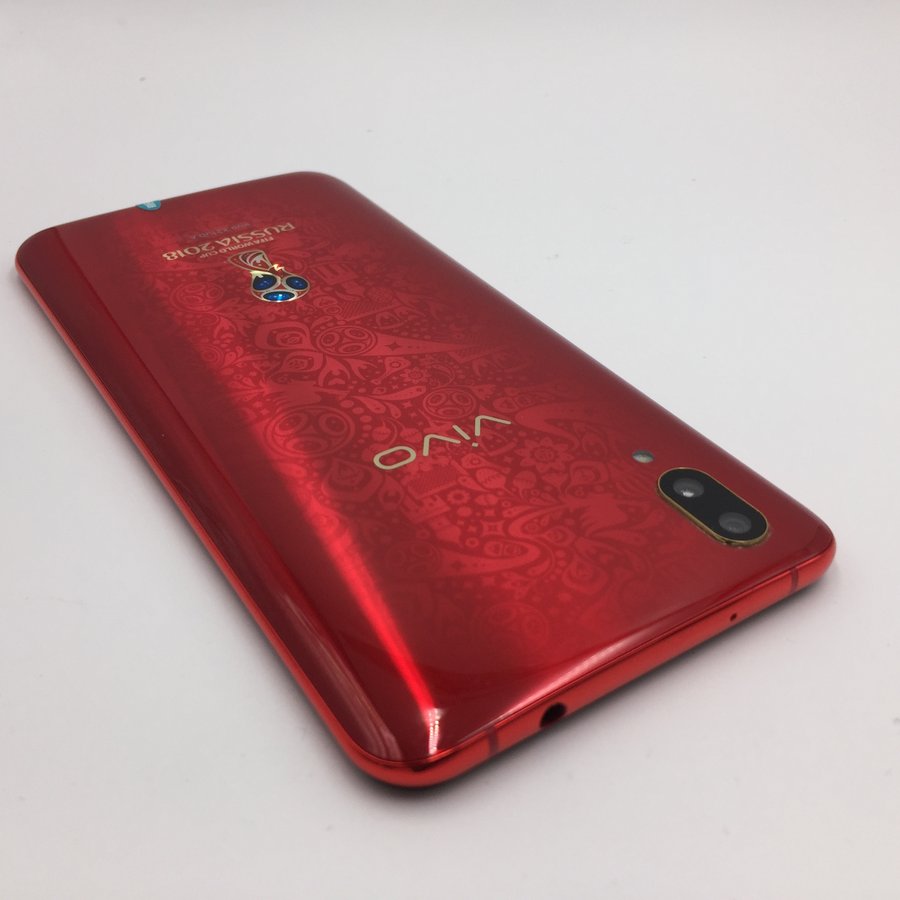 vivo【x21 fifa世界盃非凡版】全網通 紅色 128g 國行 9成新 6g/128g