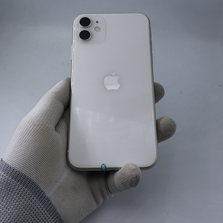 苹果【iphone 11】4g全网通 白色 64g 国行 95新