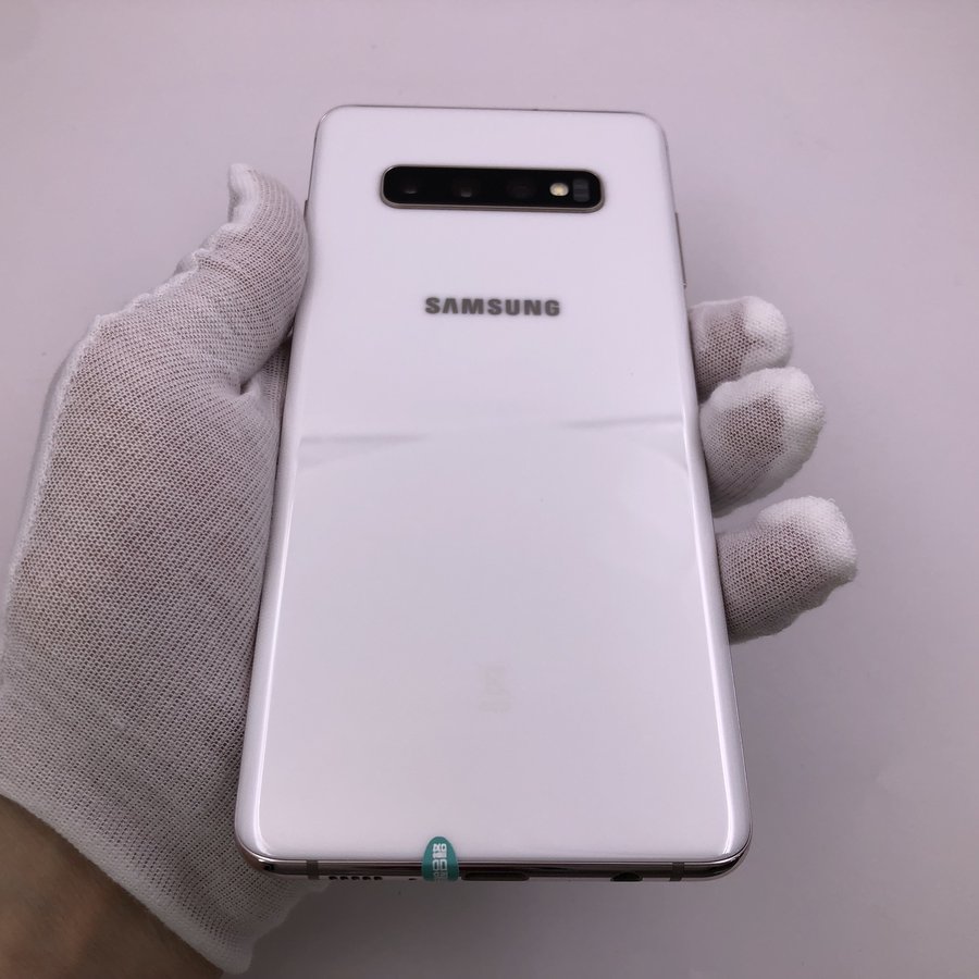 三星【galaxy s10 】4g全网通 陶瓷白 8g/512g 非大陆国行 8成新