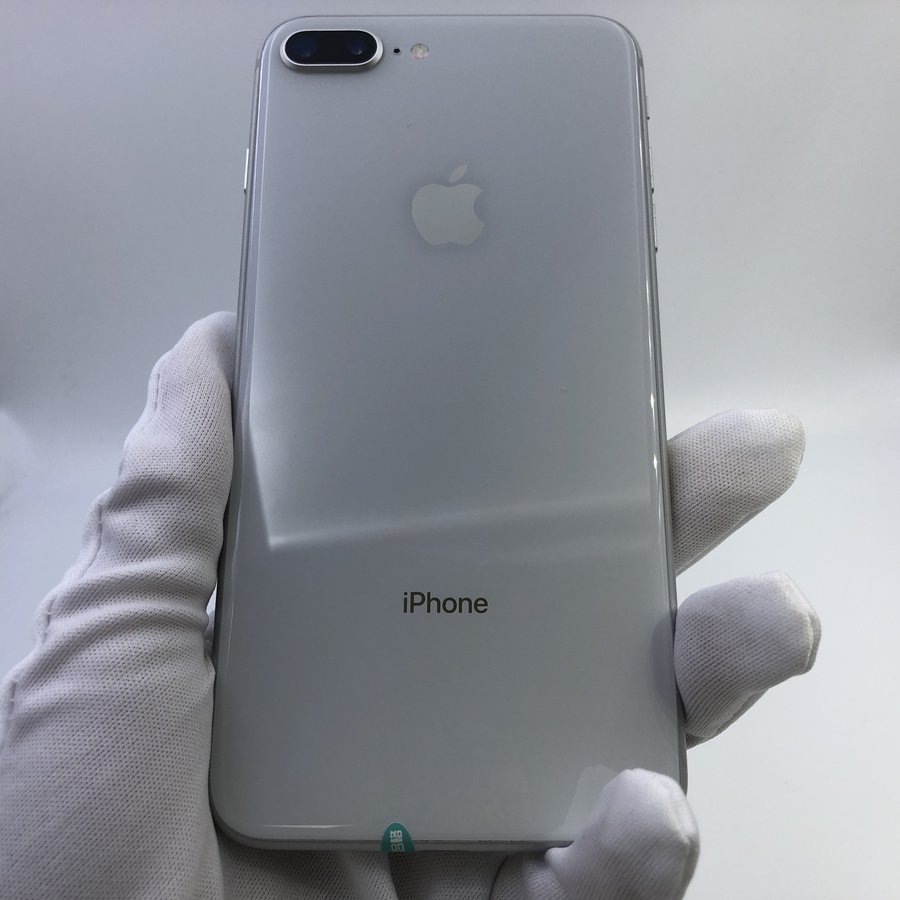 苹果【iphone 8 plus】全网通 银色 64g 国行 8成新