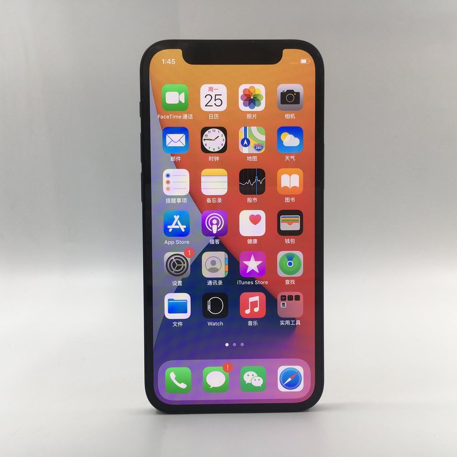 苹果【iphone 12 mini】5g全网通 黑色 128g 国行 95新