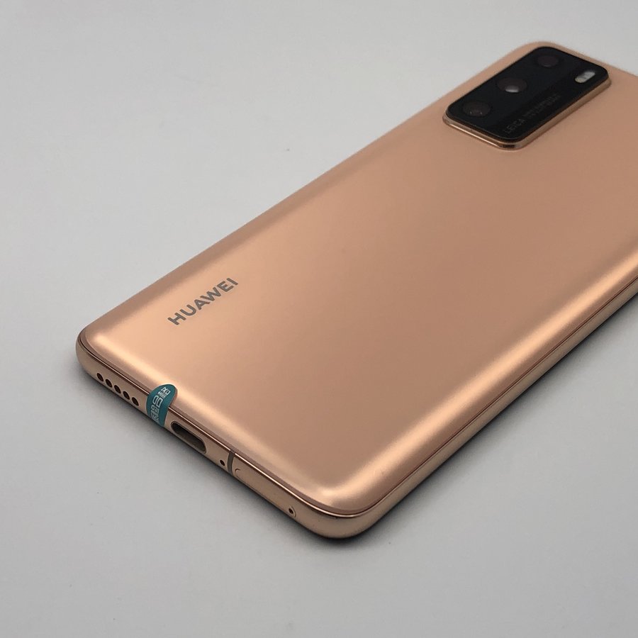 华为【p40】5g全网通 晨曦金 8g/128g 国行 99成新