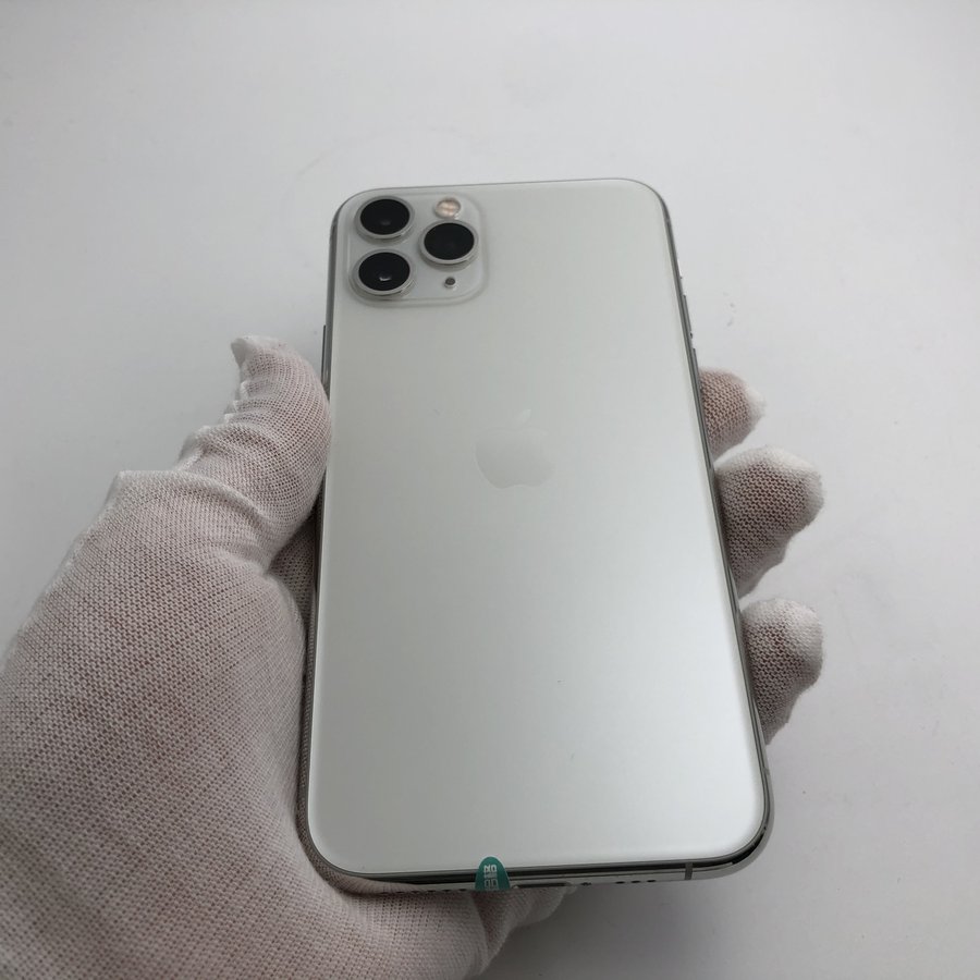 苹果【iphone 11 pro】4g全网通 银色 256g 国行 95新