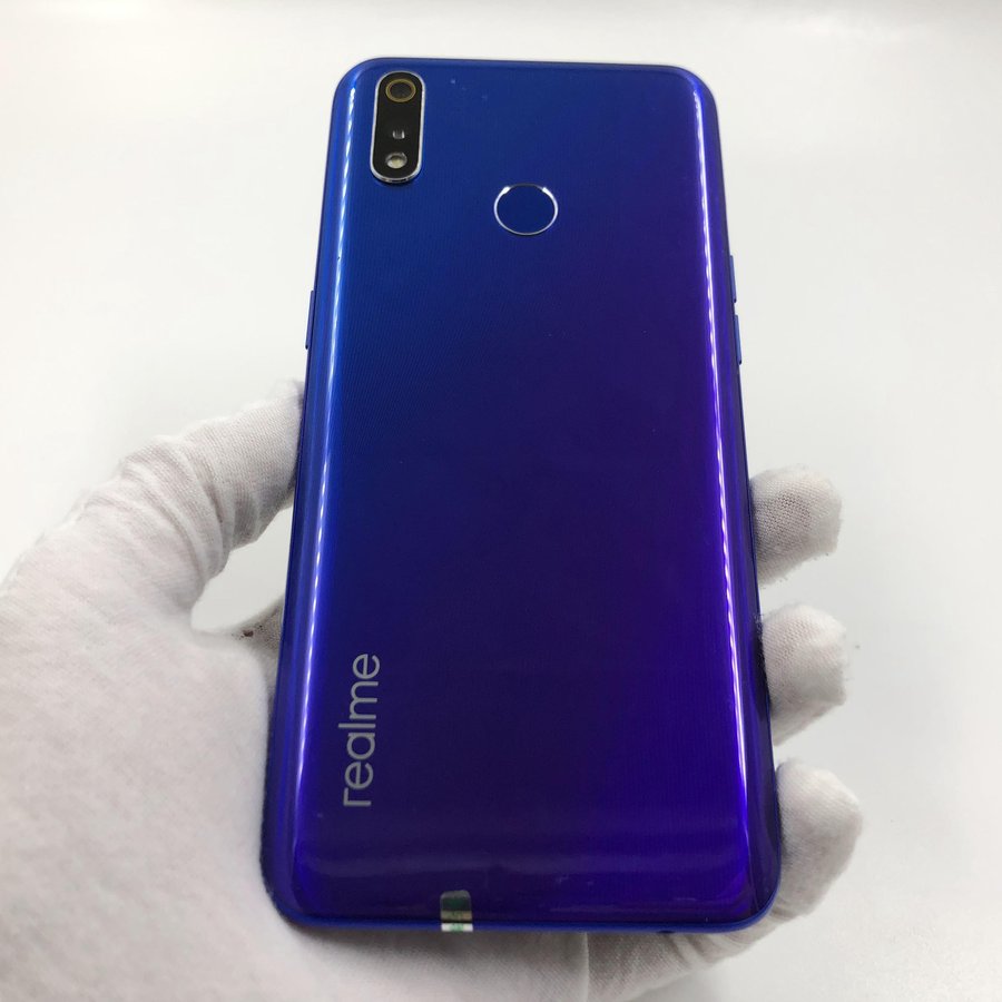 realme真我x青春版4g全网通蓝色6g64g国行8成新真机实拍