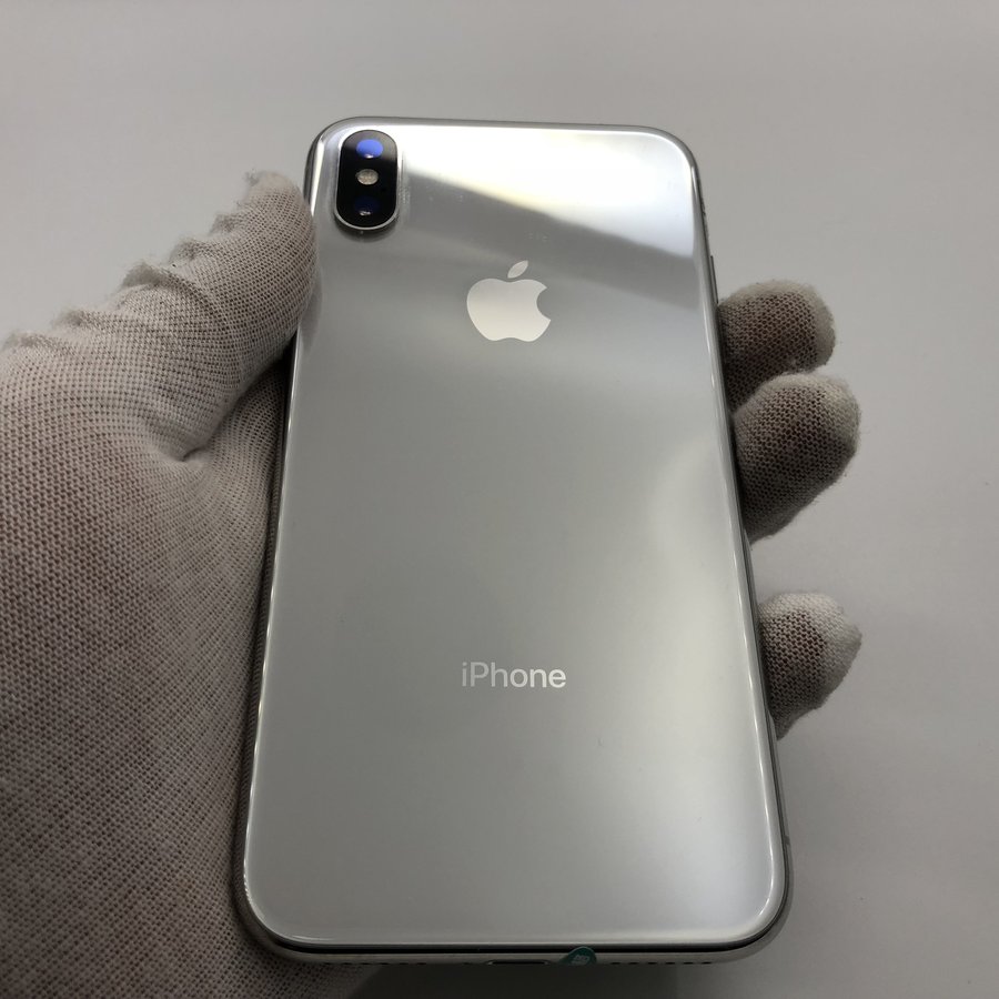 苹果【iphone x】全网通 银色 64g 国行 95新