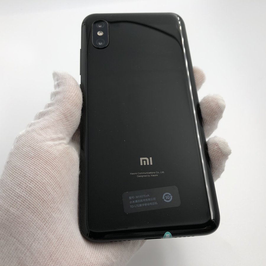 小米【小米8屏幕指纹版】全网通 黑色 6g/128g 国行 95新