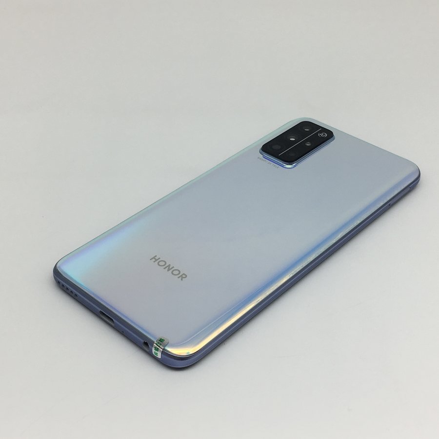 荣耀30s5g5g全网通蝶羽白8g128g国行99成新真机实拍原包装盒配件