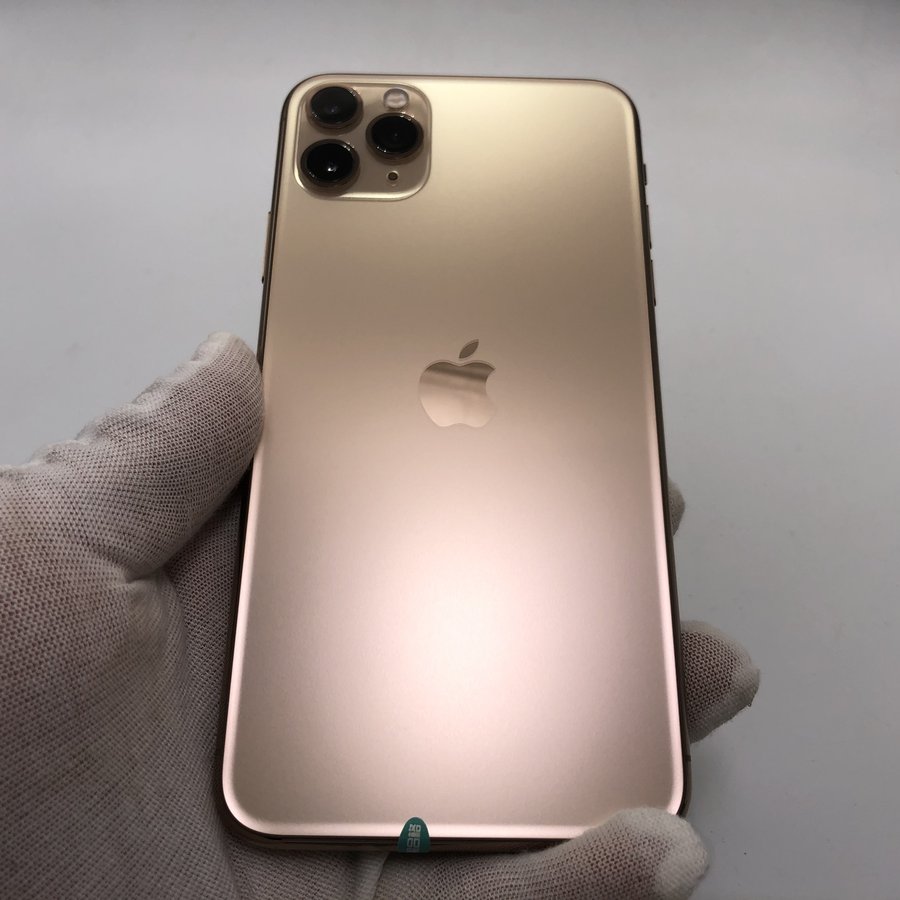 苹果【iphone 11 pro max】4g全网通 金色 64g 国行 95新