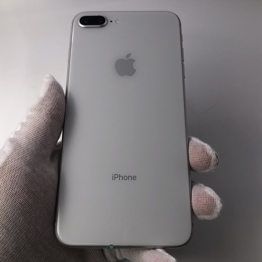 苹果【iphone 8 plus】全网通 银色 256g 国行 8成新