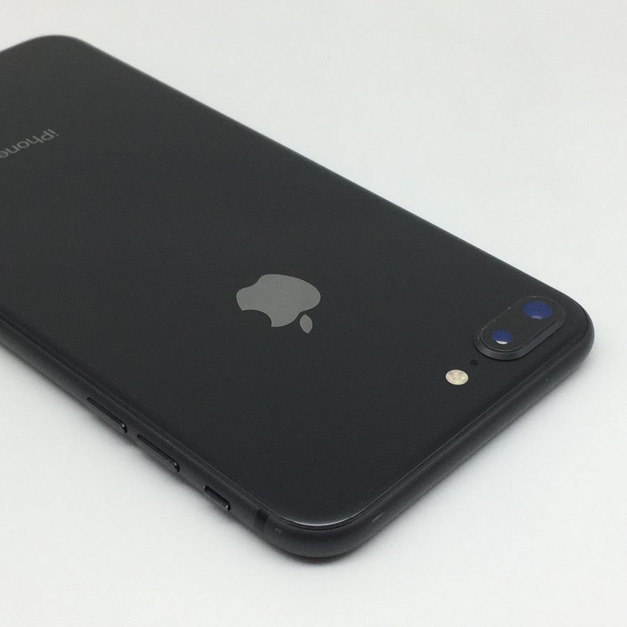 苹果iphone8plus全网通深空灰256g国行8成新真机实拍