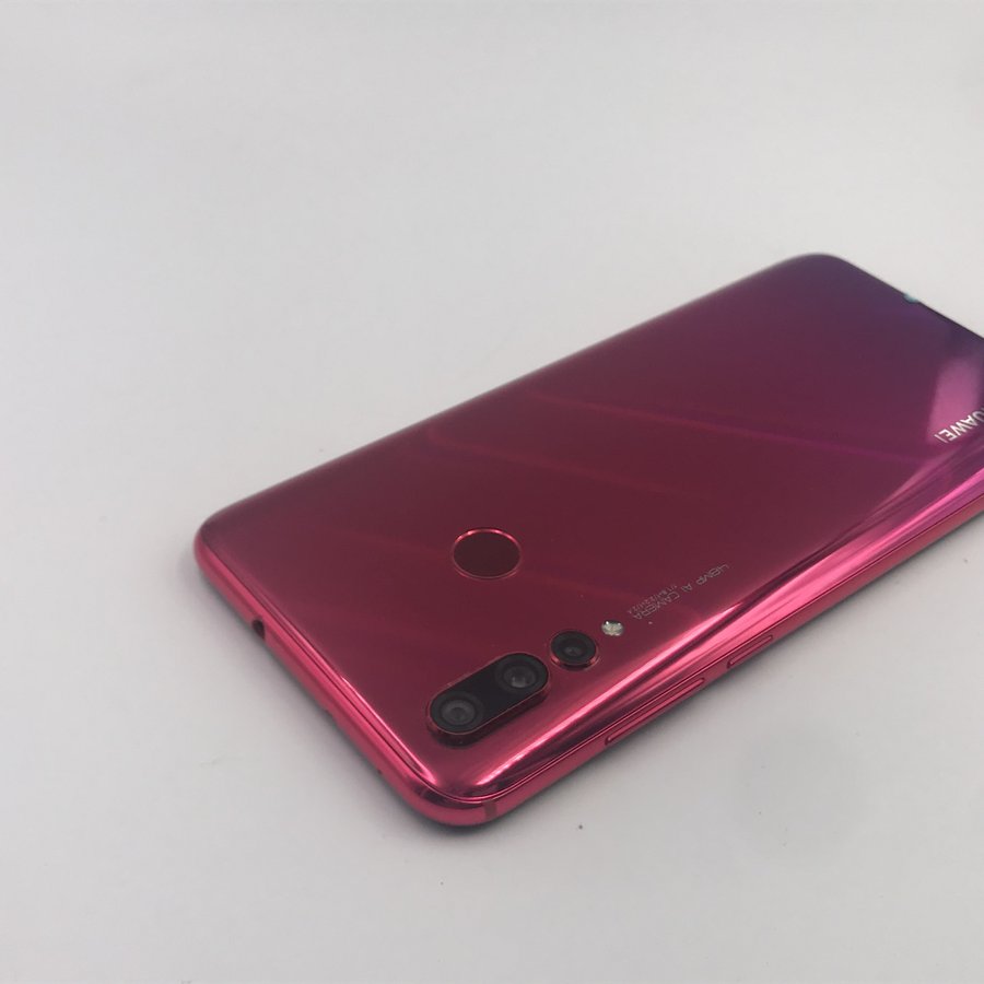 华为nova4高配版4800万像素全网通红色8g128g国行9成新