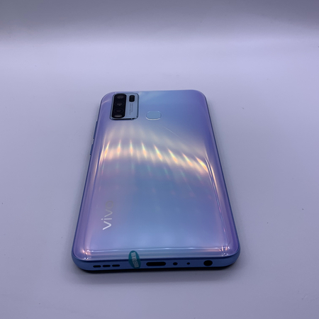 vivoy50全网通冰川蓝8g128g国行99成新