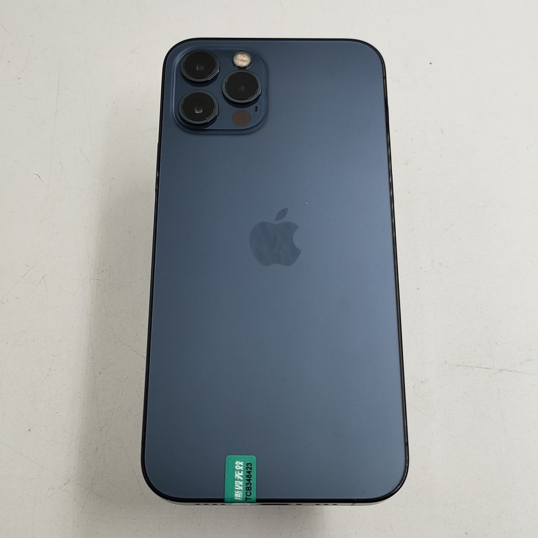 苹果【iPhone 12 Pro】5G全网通 海蓝色 128G 国行 9成新 