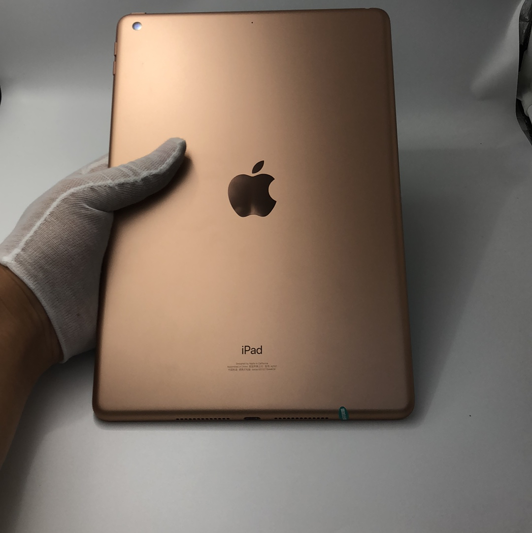 苹果【ipad 2019款10.2英寸】wifi版 金色 32g 国行 99新 - 专业质检 