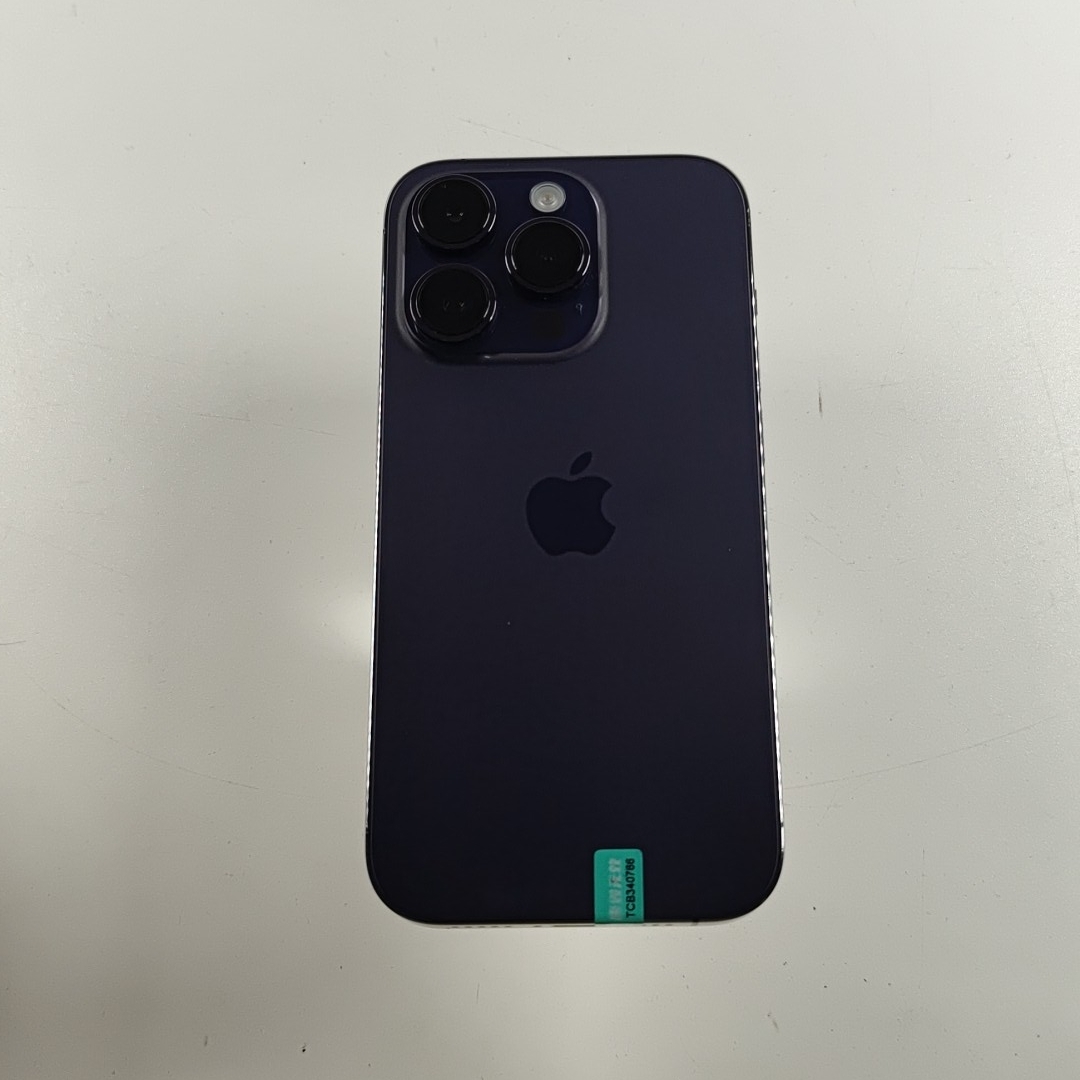 苹果【iPhone 14 Pro】5G全网通 暗紫色 256G 国行 8成新 