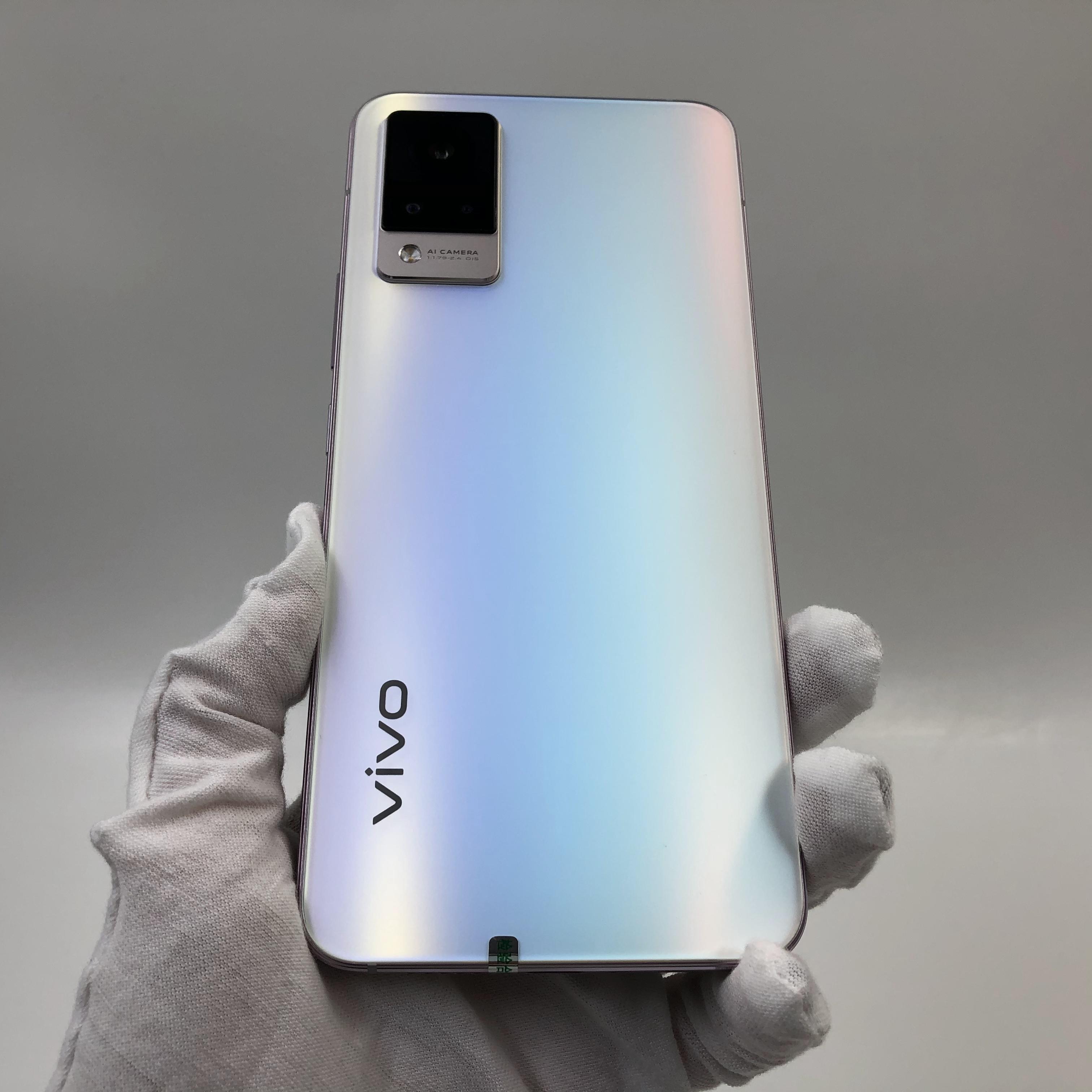 官方质检95成新 5g全网通 8g/128g 国行 朝露白 vivo s9 5g