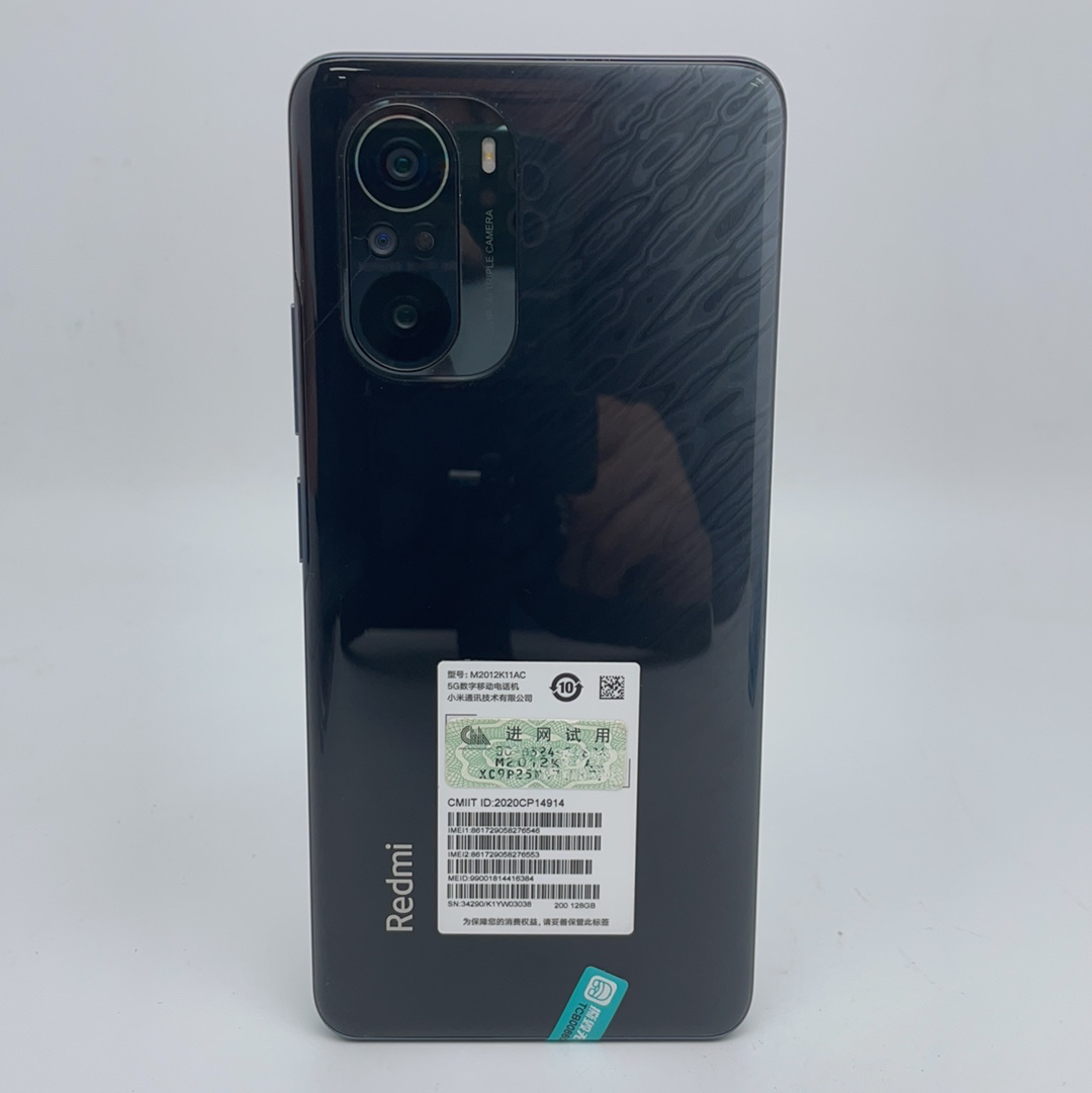 小米【redmi k40】5g全网通 墨羽 8g/128g 国行 95新