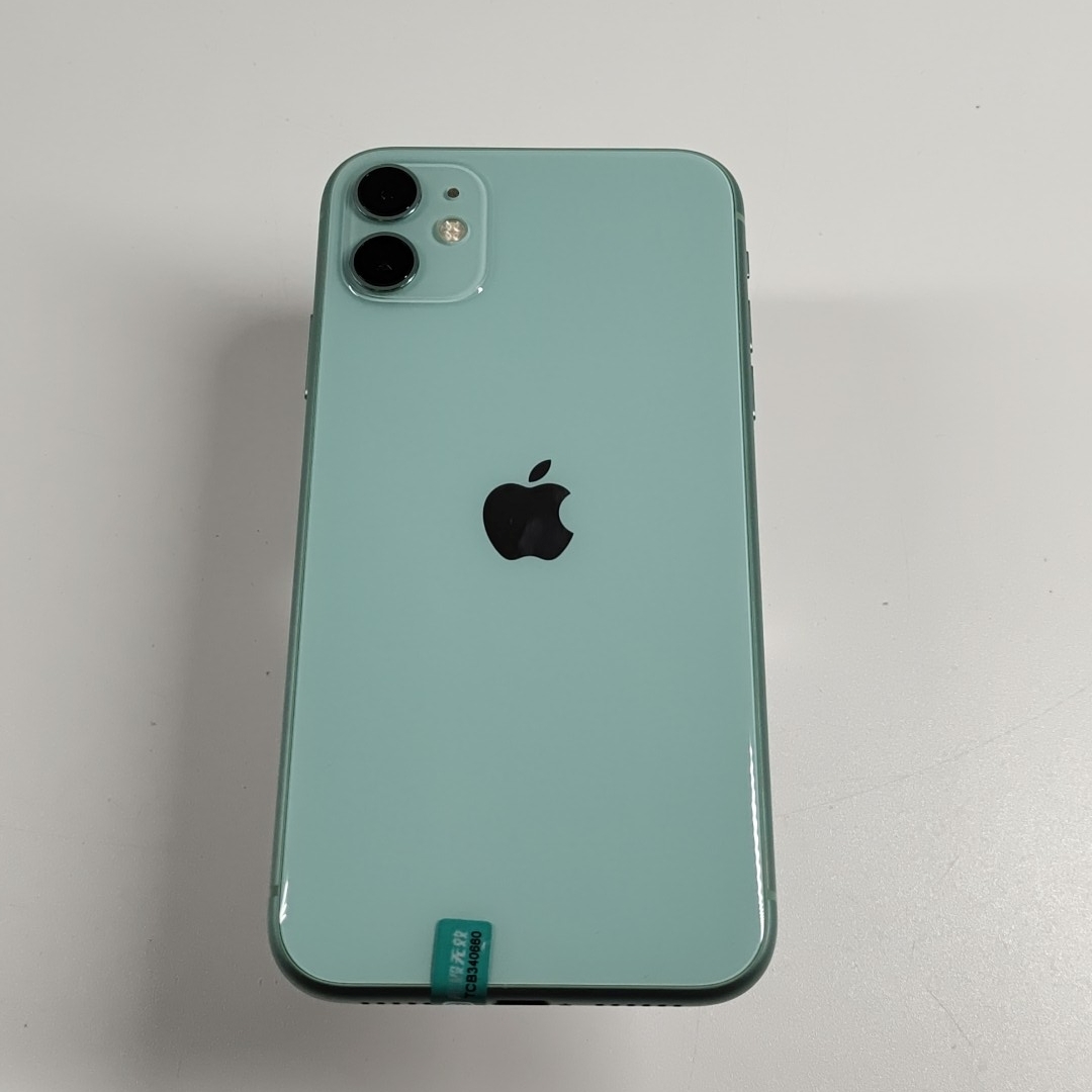 苹果【iPhone 11】绿色 128G 国行 9成新 
