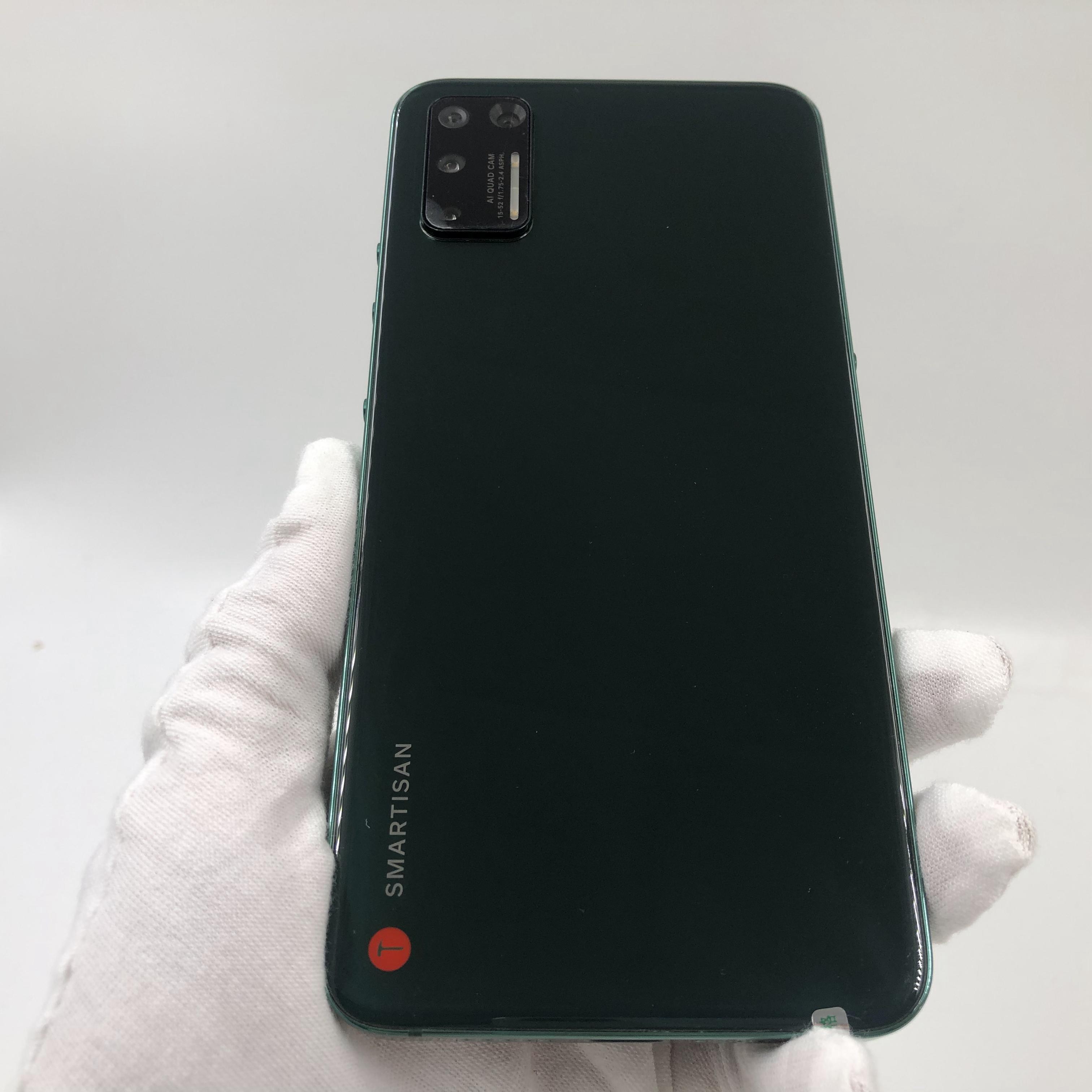 官方质检8成新及以下 绿色 12g/256g 国行 4g全网通 锤子 坚果 pro3