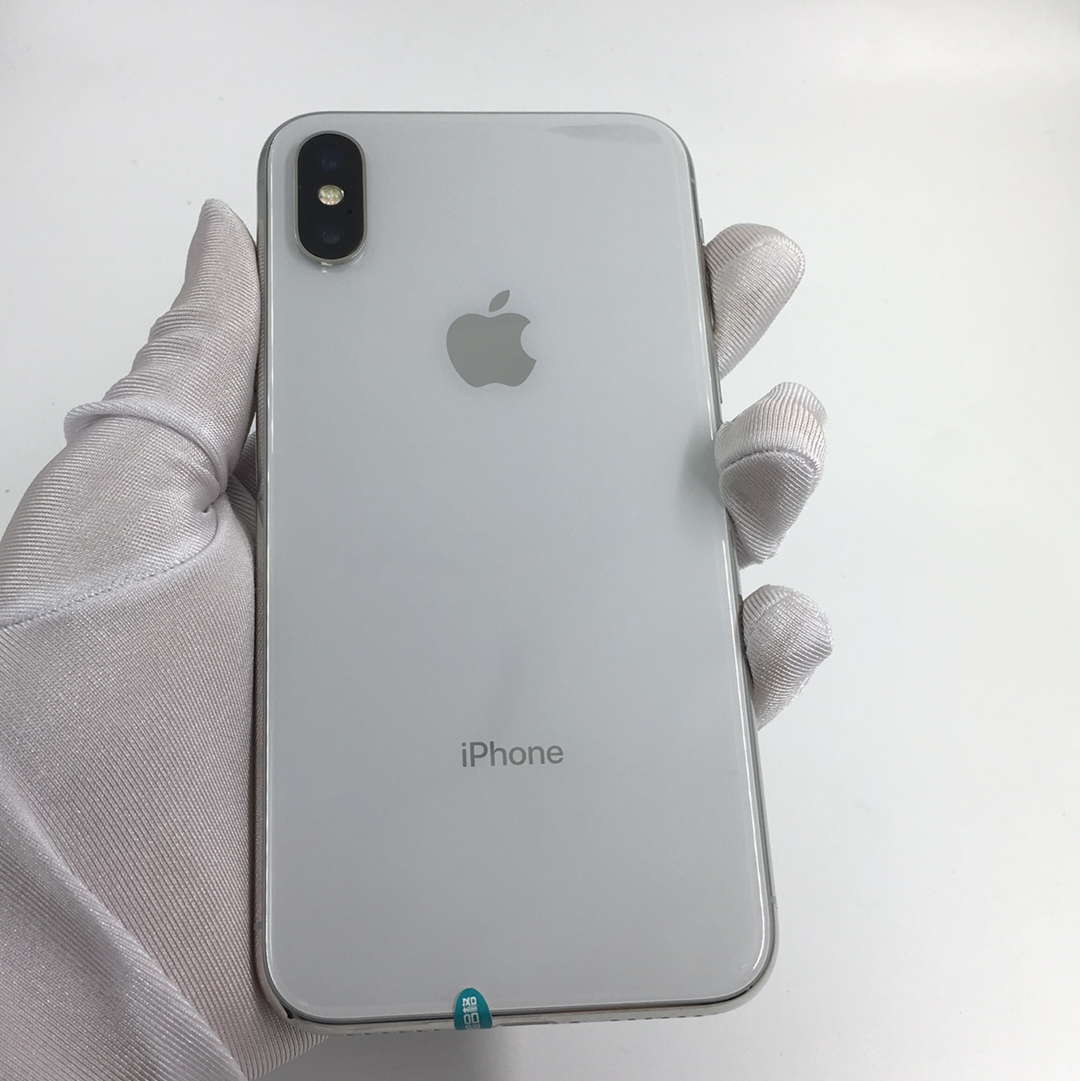 苹果【iphone x】4g全网通 银色 64g 国行 95新 64g 真机实拍