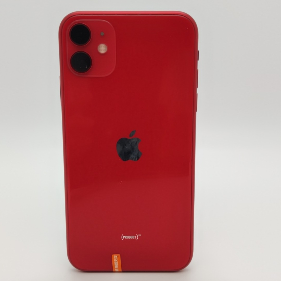 苹果【iPhone 11】4G全网通 红色 128G 国行 8成新 