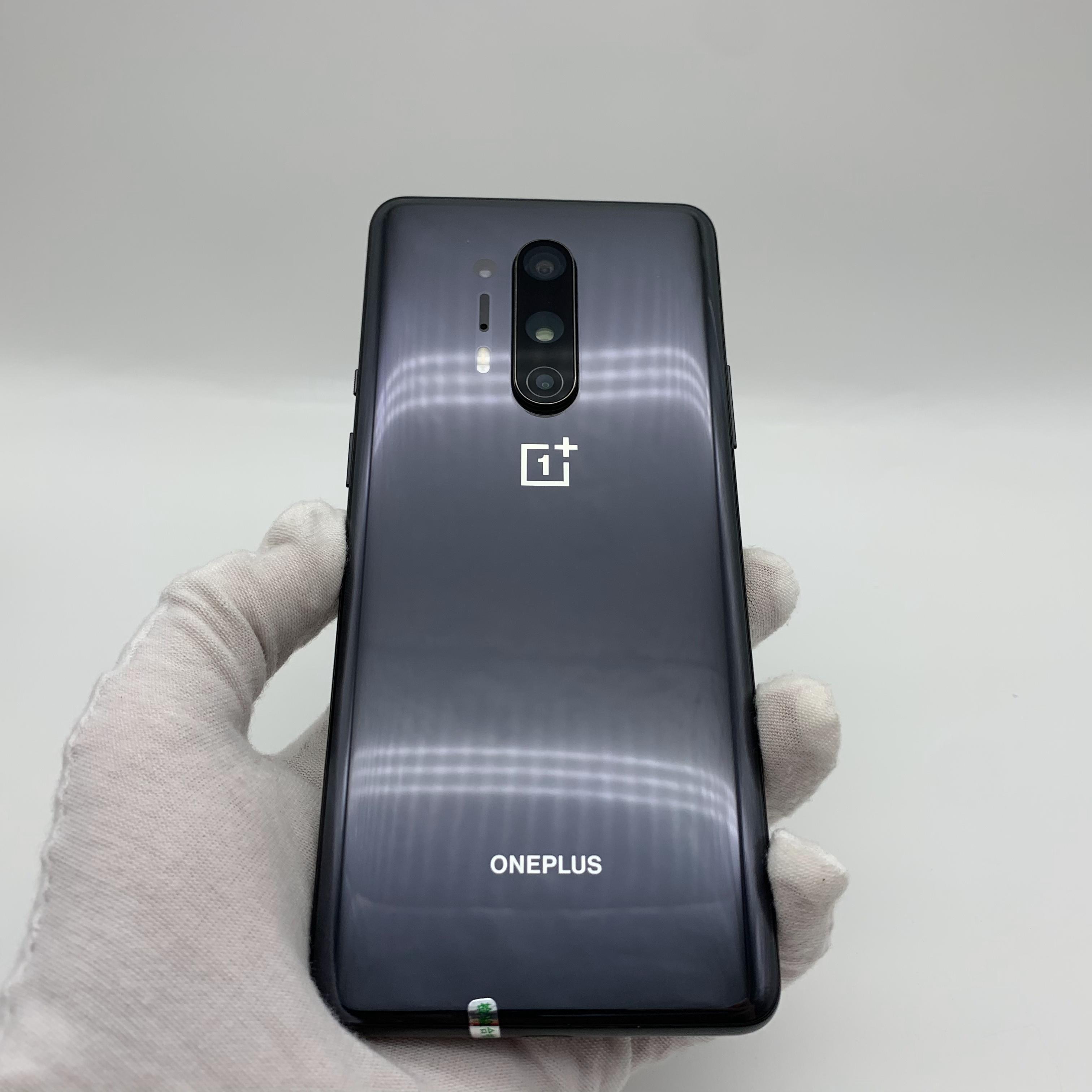 一加【一加 8 pro 5g】5g全网通 黑镜 8g/128g 国行 95新 真机实拍