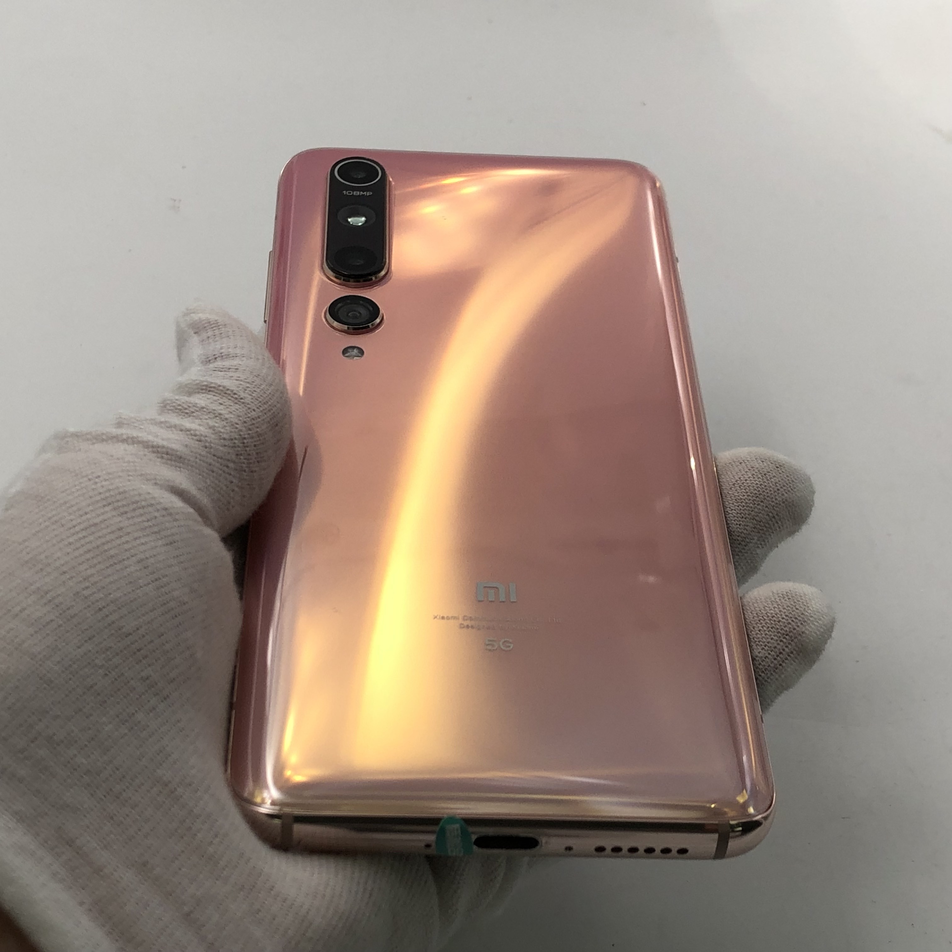 官方质检95成新 8g/256g 国行 蜜桃金 4g全网通 小米 小米10 5g