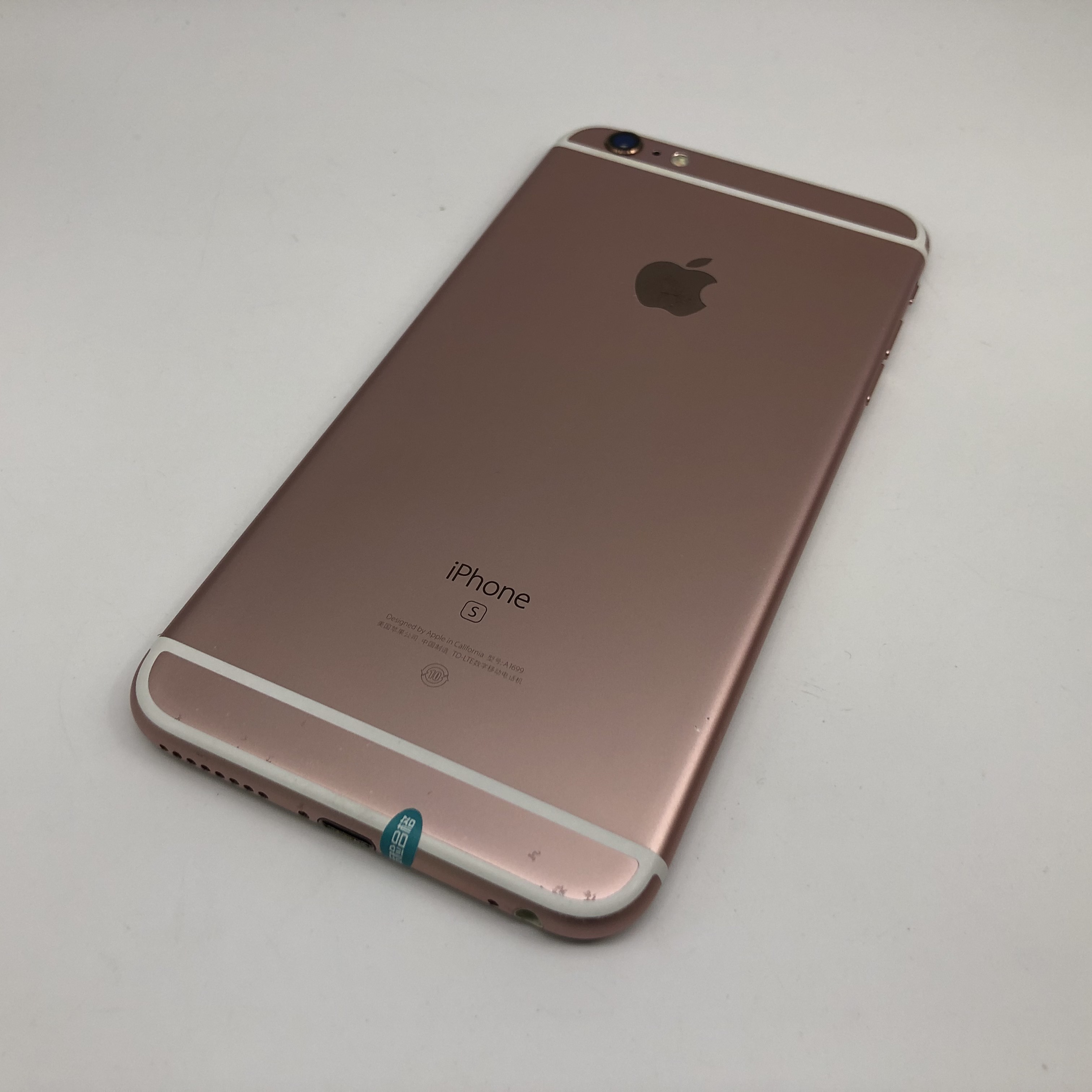 官方质检9成新 全网通 玫瑰金 64g 国行 苹果 iphone 6s plus