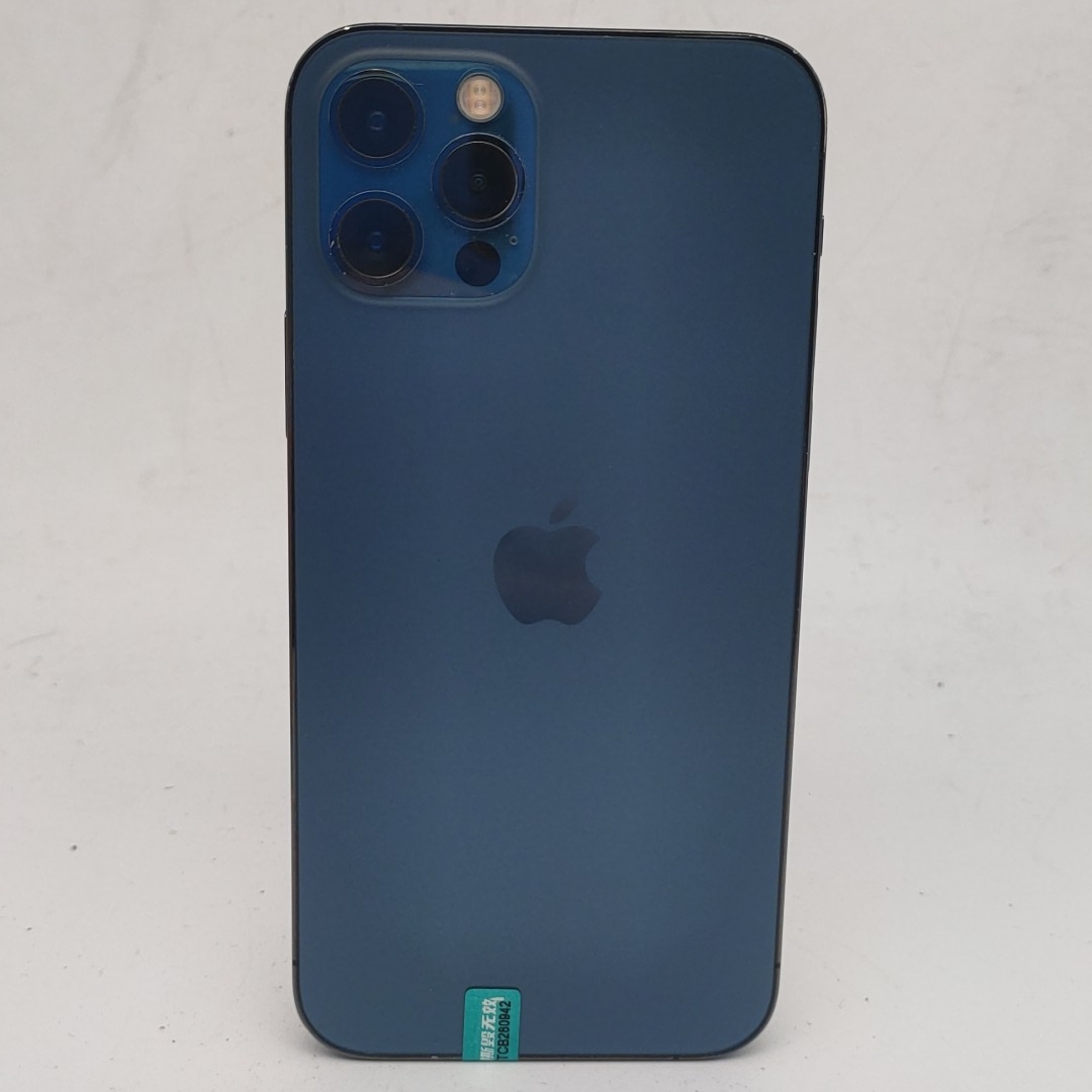 苹果【iPhone 12 Pro】5G全网通 海蓝色 128G 国行 9成新 