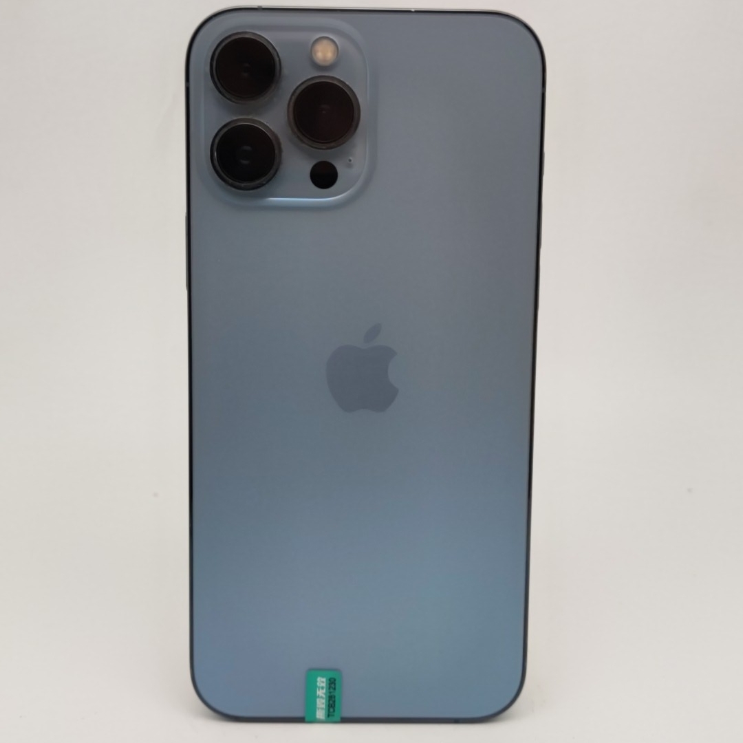 苹果【iPhone 13 Pro Max】5G全网通 远峰蓝色 256G 国行 8成新 