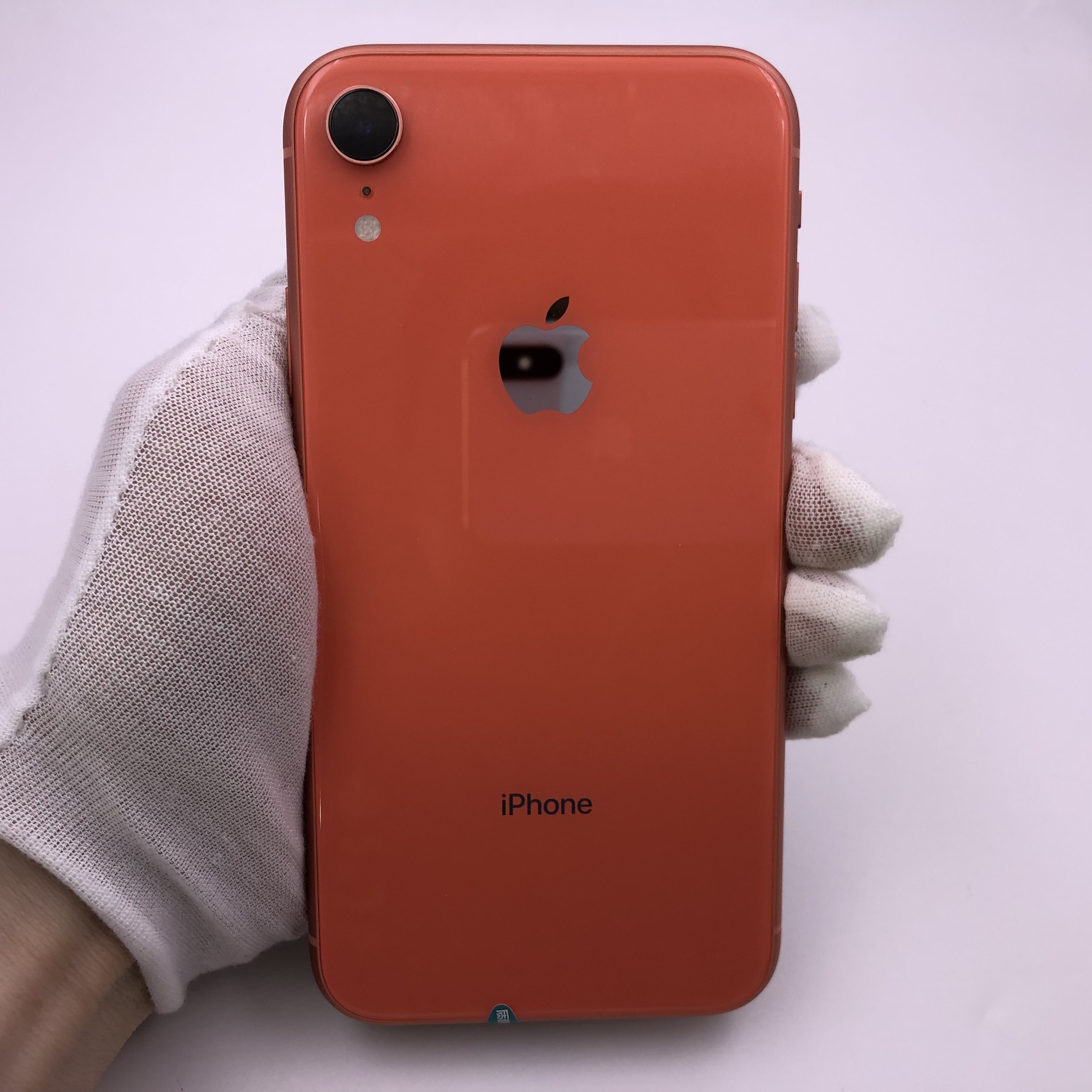 蘋果【iphone xr】4g全網通 珊瑚色 128g 國行 8成新