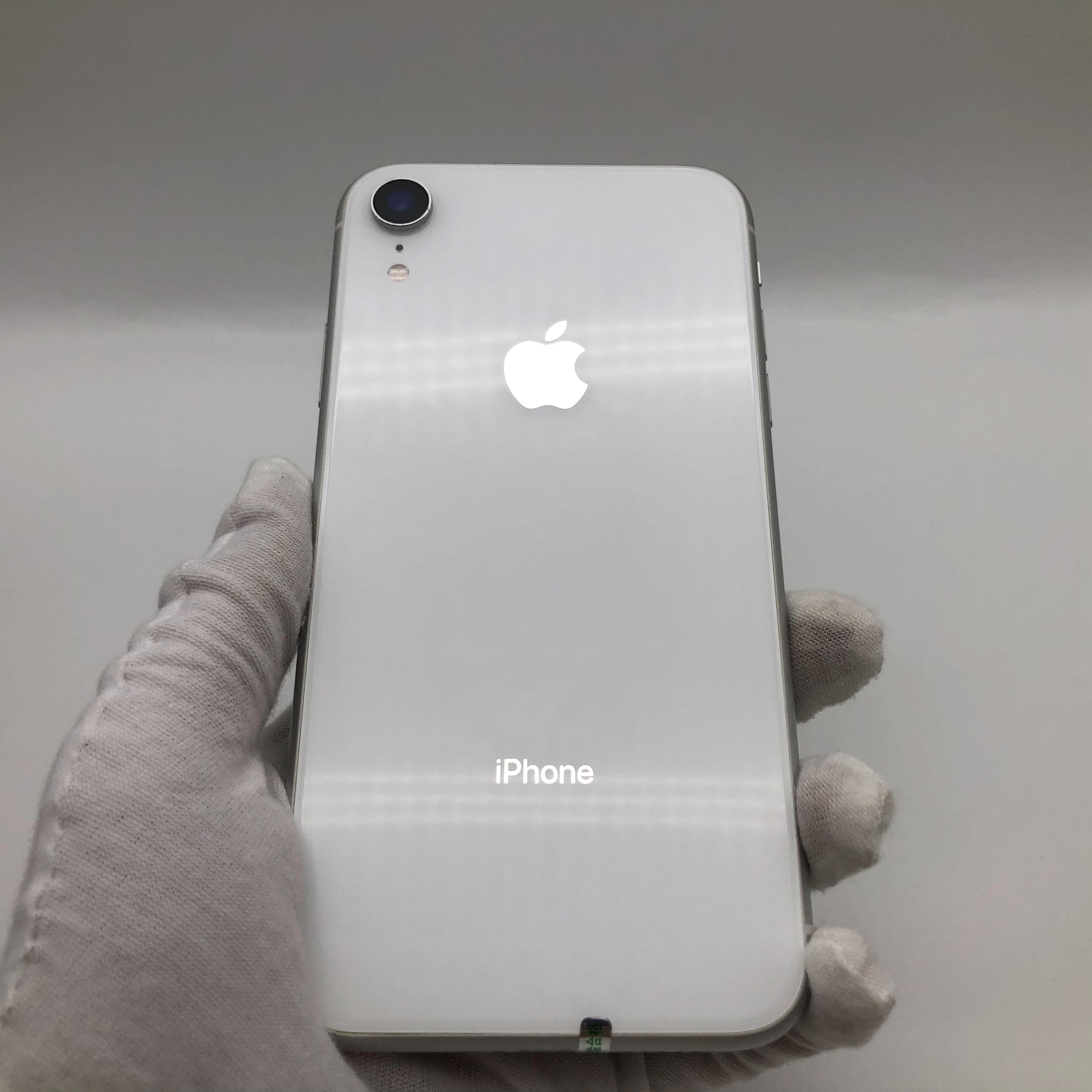 苹果【iphone xr】4g全网通 白色 64g 国行 7成新 真机实拍